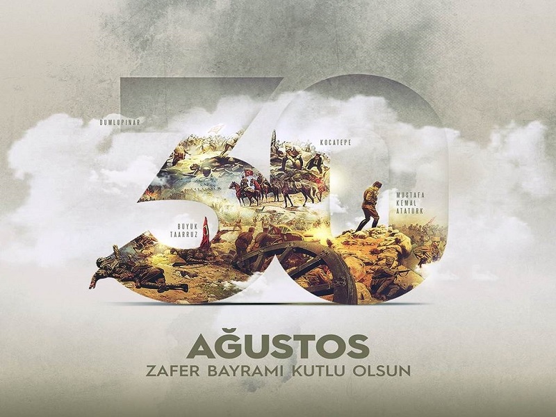 Kaymakam Dr. Mehmet AKÇAY'ın 30 Ağustos Zafer Bayramı Mesajı