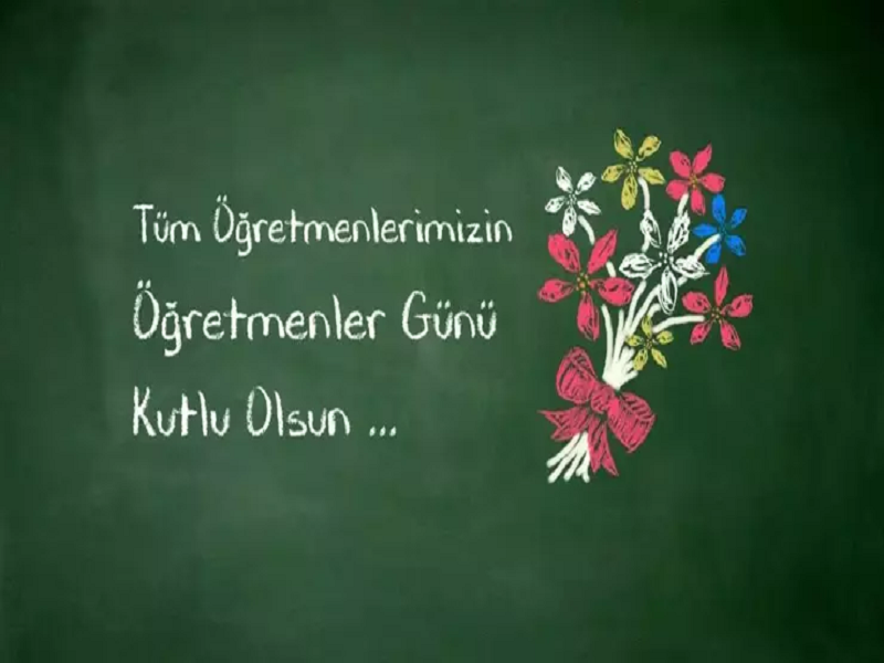 Kaymakamımız Dr. Mehmet AKÇAY' ın Öğretmenler Günü Kutlama Mesajı
